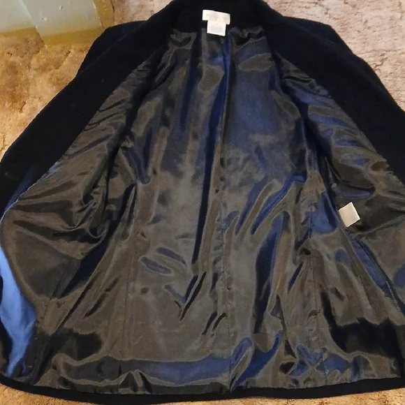 Worthington Cashmere Wool Black Blazer - Picture 6 of 8